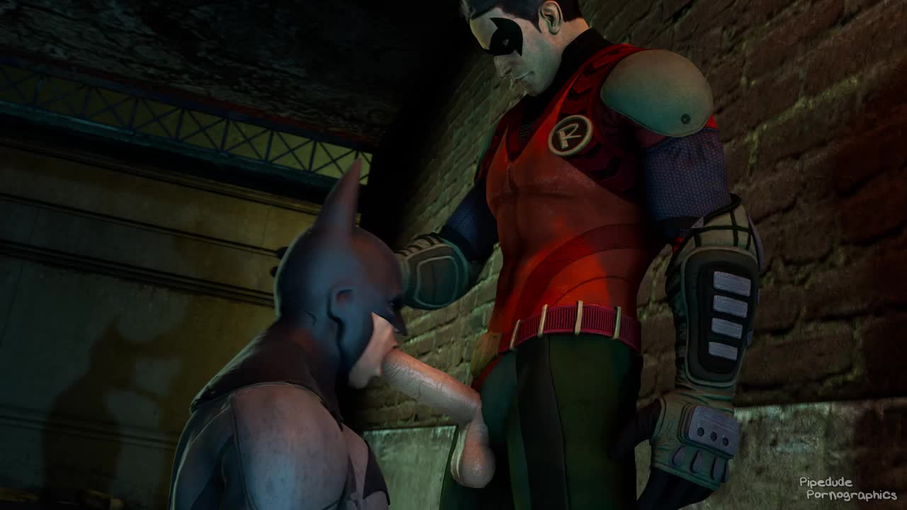 3D Animated Batman DC_Comics Pipedude Robin Source_Filmmaker // 1280x720 // 2.5MB // webm