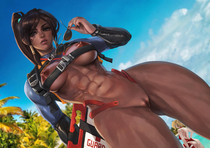 Monorirogue Overwatch Pharah // 3508x2480 // 573.3KB // jpg