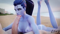 3D Animated Blender Overwatch Sound Widowmaker lewy // 1280x720 // 9.6MB // mp4