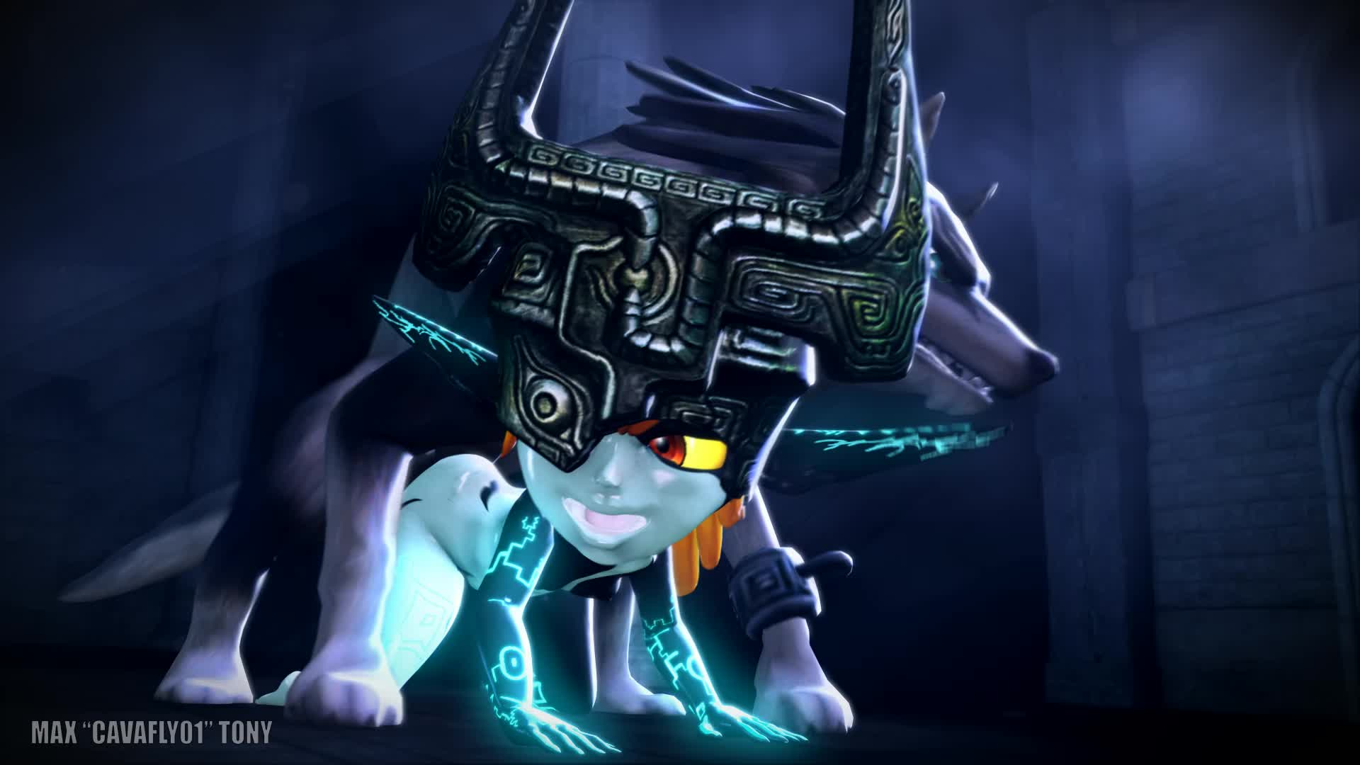 3D Animated Cavafly01 Midna The_Legend_of_Zelda // 1x1 // 2.1MB // webm