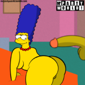 Marge_Simpson The_Simpsons mcparty // 908x914 // 546.8KB // png