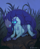 Animated Kindred League_of_Legends chelodoy // 600x733 // 2.6MB // gif