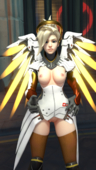 3D Blender Mercy Overwatch // 1080x1920 // 9.8MB // png