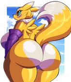 Digimon Renamon ToTo // 2601x3000 // 525.8KB // jpg