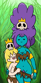 Adventure_Time Bluejr Finn_the_Human Jungle_Princess // 500x1000 // 440.7KB // png