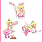 Jontxu Legoman Princess_Peach Super_Mario_Bros // 1280x1250 // 597.7KB // png