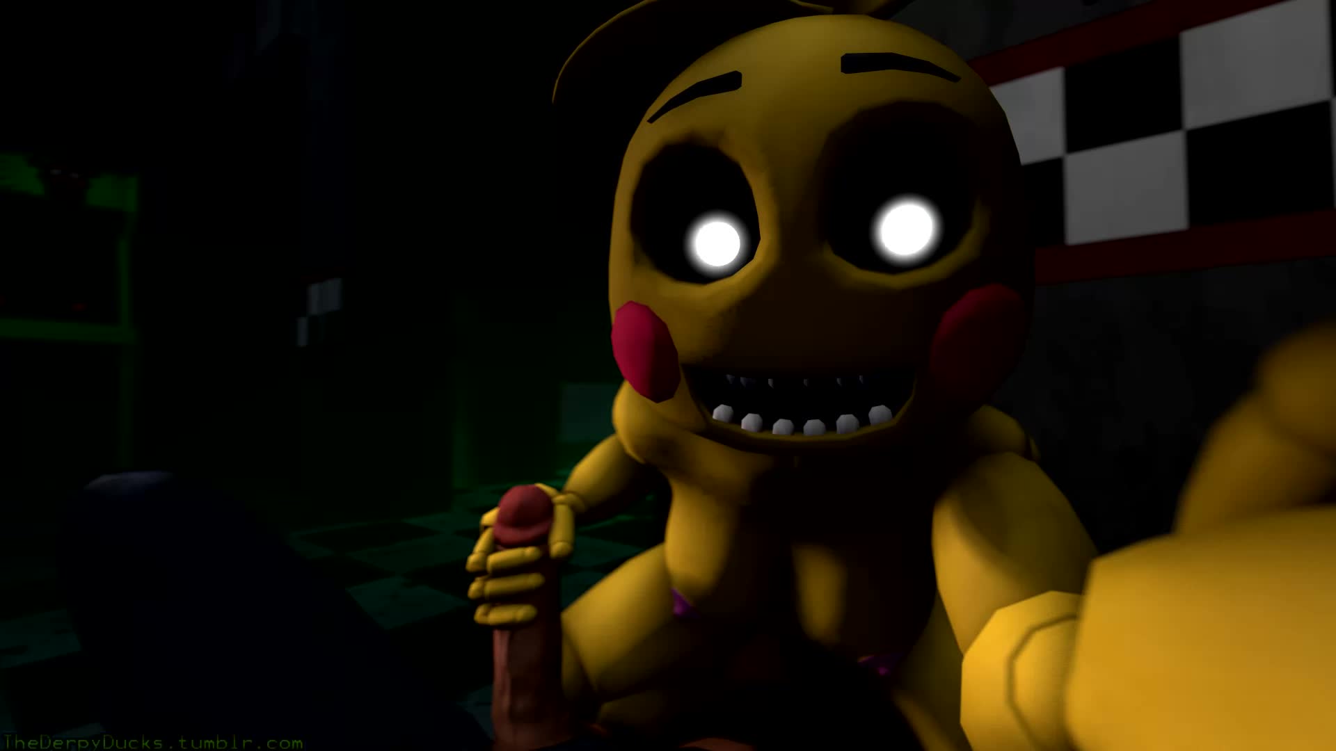 3D Animated Chica_(Five_Nights_at_Freddy's) DerpyDuck Five_Nights_at_Freddy's Source_Filmmaker // 1920x1080 // 875.5KB // webm