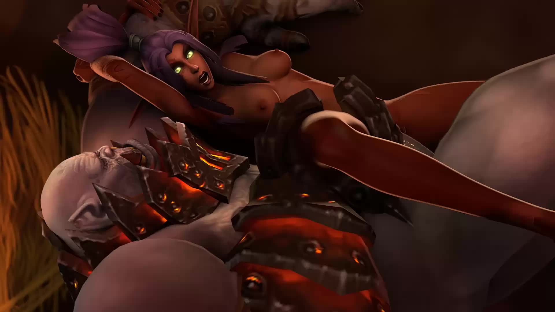 3D Animated Blood_Elf Rexxcraft World_of_Warcraft // 1920x1080 // 923.7KB // webm