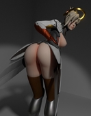 3D Blender Mercy Overwatch // 720x920 // 71.6KB // jpg