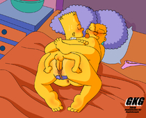 Bart_Simpson Patty_Bouvier Selma_Bouvier The_Simpsons gkg // 1200x969 // 500.0KB // jpg