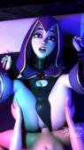 3D Animated DC_Comics ManWiththeMole Raven Sound Teen_Titans // 608x1080, 33.9s // 12.2MB // mp4