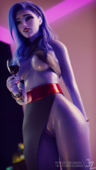 3D Blender Overwatch Widowmaker junkerz // 1080x1920 // 2.7MB // png