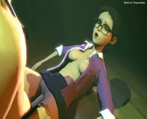 3D Animated Miss_Pauling Source_Filmmaker Team_Fortress_2 timpossible // 1280x720 // 1.5MB // webm