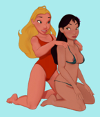 3D Lifeguard_(Lilo_and_Stitch) Lilo_and_Stitch Nani_Pelekai skuddbutt // 1280x1496 // 755.2KB // png