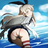 Kantai_Collection Shimakaze // 1080x1080 // 504.7KB // jpg