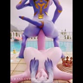 3D Animated Blender Draenei GrandCupido Sound World_of_Warcraft // 2304x2304 // 22.8MB // webm