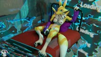 3D Animated Blender Digimon Renamon evilbanana // 1920x1080 // 15.5MB // webm