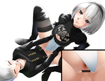 Android_2B Android_9S Nier Nier_Automata // 2200x1700 // 1.1MB // jpg