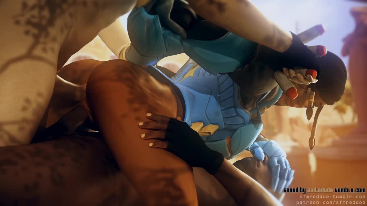 3D Animated Overwatch Pharah RedDoe Sound audiodude // 1280x720 // 2.5MB // webm