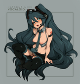 Hatsune_Miku VenusFlowerArt Vocaloid // 1280x1342 // 743.1KB // png