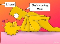 Bart_Simpson Lisa_Simpson The_Simpsons // 600x442 // 29.1KB // jpg