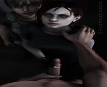 3D Animated Jill_Valentine Rebecca_Chambers Resident_Evil Source_Filmmaker rorschach3d // 1080x1920 // 508.2KB // webm