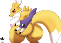 Digimon Renamon // 1600x1130 // 560.1KB // png