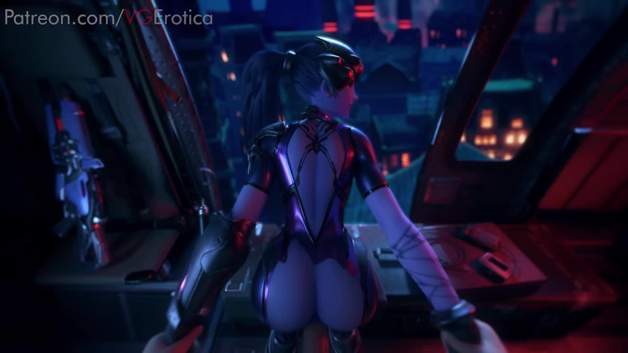 3D Animated Blender Overwatch Sound VG_Erotica Widowmaker // 1280x720 // 1.4MB // webm