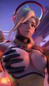 3D Blender Mercy Overwatch Yeero-sfm // 1080x1920 // 2.2MB // png