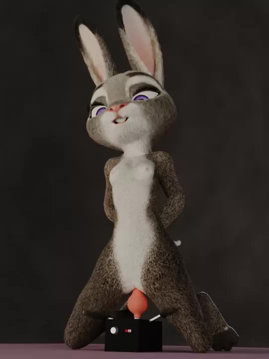 3D Animated Blender Judy_Hopps Zootopia // 540x720 // 548.0KB // webm