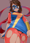 Kamala_Khan Marvel Ms._Marvel gin_(ginshari) // 707x1000 // 551.7KB // png