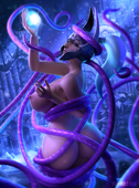 3D DOTA_2 Luna fennochik // 1610x2165 // 360.9KB // jpg