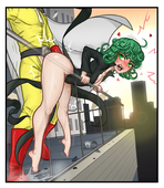 Ahgot One_Punch_Man Saitama Tatsumaki // 1561x1794 // 1.2MB // jpg