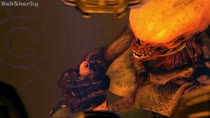 3D Animated Doom Hell_Knight Sound Source_Filmmaker dahsharky // 960x540 // 19.2MB // webm