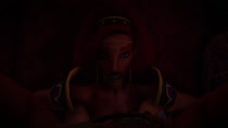 3D Animated Link Sound The_Legend_of_Zelda The_Legend_of_Zelda_Breath_of_the_Wild Urbosa gerudo movealongmate // 1280x720 // 9.0MB // mp4