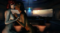 3D Commander_Shepard Femshep Mass_Effect Samantha_Traynor fishbone76 // 3840x2105 // 6.0MB // png