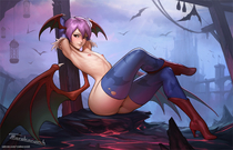 Darkstalkers Lilith_Aensland Tarakanovich // 1714x1100 // 639.8KB // jpg