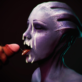 3D Asari Liara_T'Soni Mass_Effect Source_Filmmaker Vaurra // 1280x1280 // 298.2KB // jpg