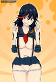 Kill_la_Kill Ryuko_Matoi the-ttrop // 831x1211 // 415.2KB // jpg