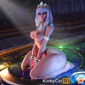 3D League_of_Legends Qiyana kinkykatt3d // 1200x1200 // 169.8KB // jpg