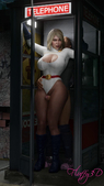 3D Animated Blender DC_Comics Fluffy_3D Power_Girl Sound Volkor // 720x1280, 11s // 3.0MB // webm