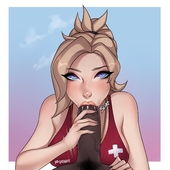 Mercy Overwatch Satanya // 3000x3000 // 461.0KB // jpg