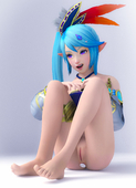 3D Hyrule_Warriors Lana magmallow // 1502x2075 // 1.6MB // jpg