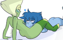 Lapis_Lazuli Peridot Steven_Universe blushmallet // 900x571 // 200.5KB // png