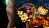 3D Final_Fantasy_X Final_Fantasy_X-2 Rikku XNALara halloween ratounador // 1756x1024 // 400.9KB // jpg