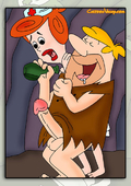 Barney_Rubble CartoonValley The_Flintstones Wilma_Flintstone // 465x660 // 71.8KB // jpg
