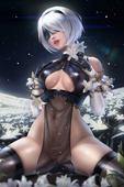 Android_2B Ayyasap Nier Nier_Automata // 4800x7200 // 2.0MB // jpg