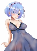 Re_Zero Rem // 1600x2202 // 720.7KB // jpg