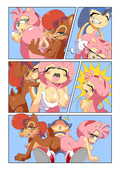 Adventures_of_Sonic_the_Hedgehog Amy_Rose Sally_Acorn Sonic_The_Hedgehog // 1000x1416 // 380.2KB // jpg