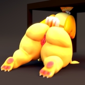 3D Animal_Crossing Blender Isabelle endlessillusion_(artist) // 1080x1080 // 93.3KB // jpg